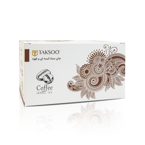 چای قهوه کیسهای تکسو(چای سیاه گرانوله ،بسته بندی 25 عددی) ۵۰ گرمی