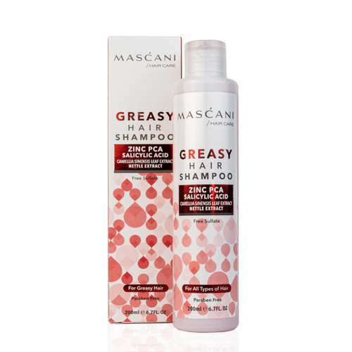 شامپو بدون سولفات چای سبز و گزنه مناسب موی چرب ماسکانی