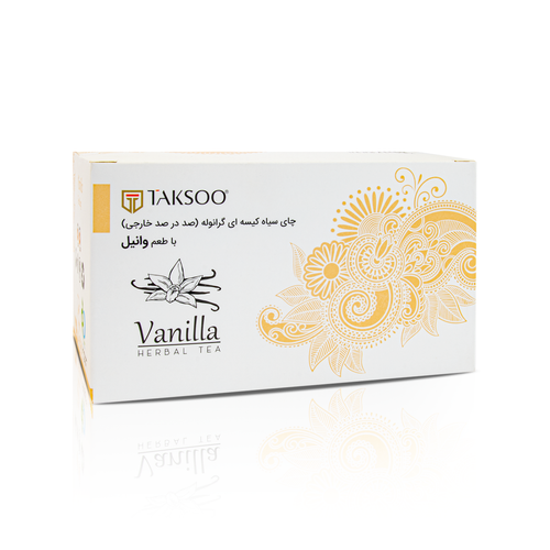 چای معطر وانیل کیسهای تکسو