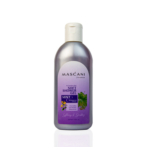 ژل شستشوی بدن مناسب پوست حساس ماسکانی