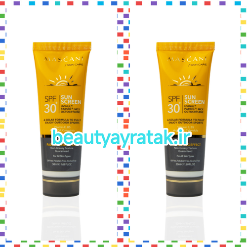 کرم ضدآفتاب SPF30 ماسکانی(2 عددی)