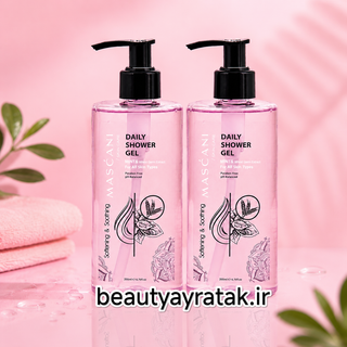 ژل شستشوی بدن روزانه مناسب انواع پوست ماسکانی(۲ عددی)