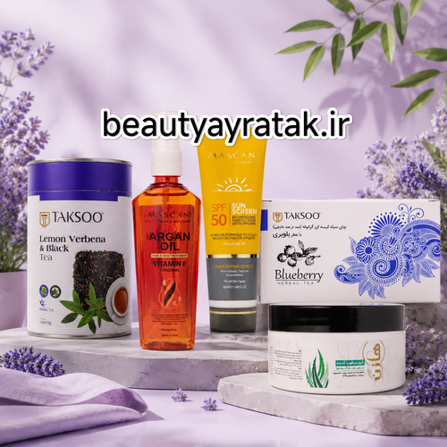 پکیج طلایی اگزما و قرمزی پوست ماسکانی،هازن و تکسو