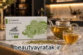 چای سبز و زیره کیسهای تکسو