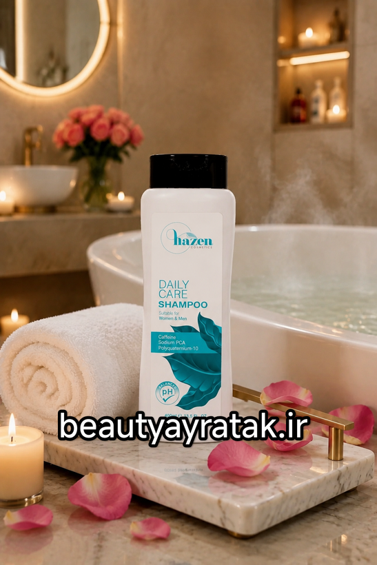 شامپو روزانه مناسب انواع مو هازن