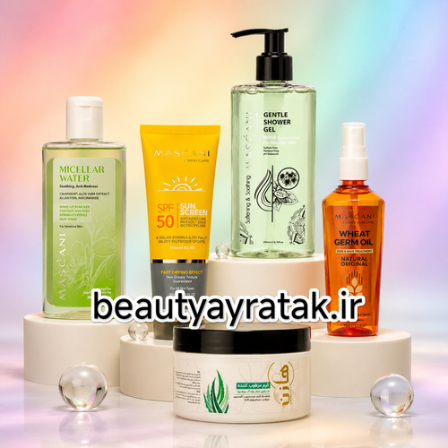 پکیج نقره ای اگزما و قرمزی پوست ماسکانی،هازن